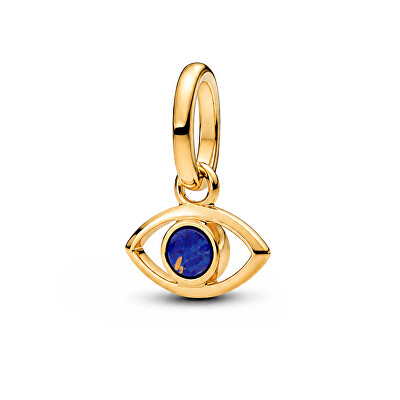 Pandora - Pandantiv placat cu aur Ochi împotriva deochiului Mini Shine 764609C01