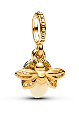 Pandora - Pozlacený přívěsek Světluška zářící ve tmě 769352C01