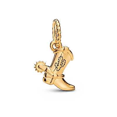 Pandora - Talisman placat cu aur cizma lui Woody Toy Story Shine 764606C01