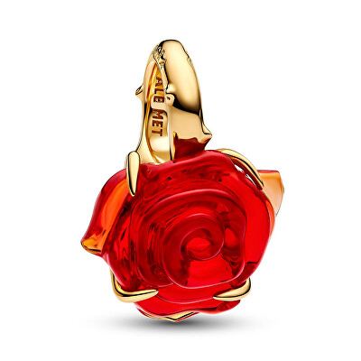 Pandora - Pozlacený přívěsek Zakletá růže Shine Moments 764018C01