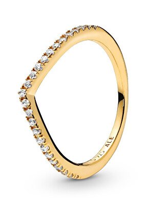Pandora - Pozlacený prsten s kamínky Timeless Shine 168758C01