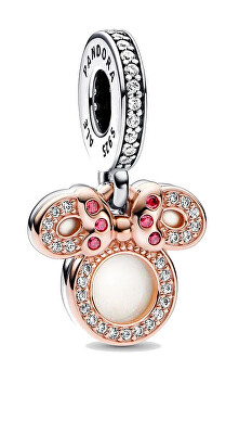 Pandora - Půvabný bicolor přívěsek pro maminku Minnie Disney 782615C01