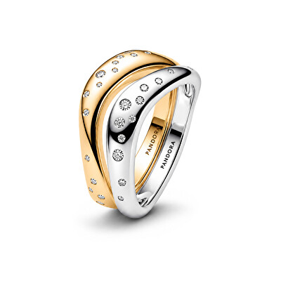 Pandora - Inel divizibil cu zirconii Essence Shine 164674C01
