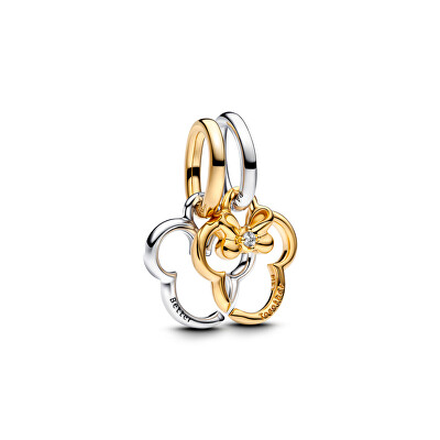 Pandora - Rozdělitelný přívěsek Mickey a Minnie Disney 763650C01