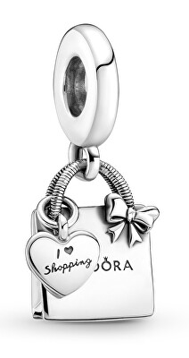 Pandora - Stříbrný korálek Kabelka se srdíčkem 799536C00