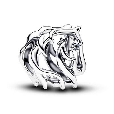 Pandora - Stříbrný korálek Kůň se zirkonem Moments 794430C01