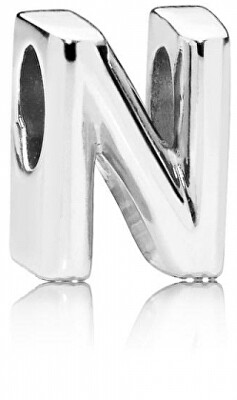 Pandora - Stříbrný korálek "N" 797468