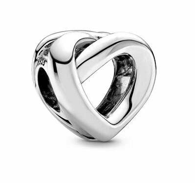 Pandora - Stříbrný korálek Propletené srdce 798081