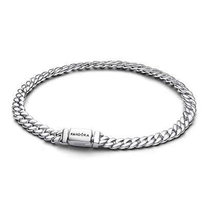 Pandora - Strieborný kubánsky náramok Shine Timeless 594367C00