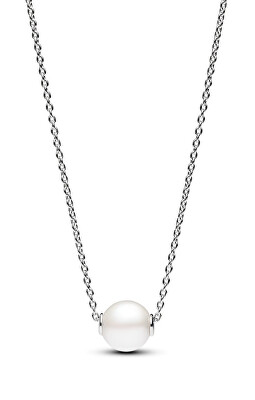 Pandora - Stříbrný náhrdelník se sladkovodní perlou Timeless 393167C01-45