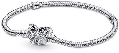 Pandora - Stříbrný náramek na přívěsky Motýl 590782C01