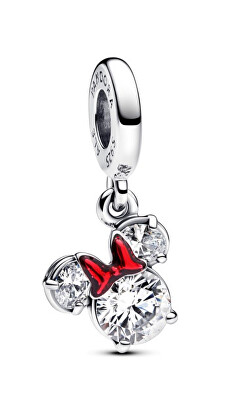 Pandora - Stříbrný přívěsek Minnie Mouse Disney Moments 793533C01