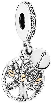 Pandora - Stříbrný přívěsek Rodinné kořeny 791728CZ