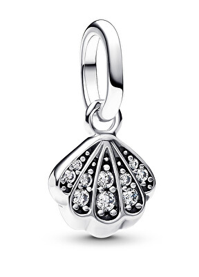 Pandora - Stříbrný visací přívěsek Mušle Moments 793855C01