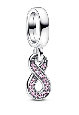 Pandora - Stříbrný visací přívěsek Třpytivé nekonečno 792766C01