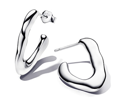 Pandora - Stylové stříbrné náušnice Essence 293290C00