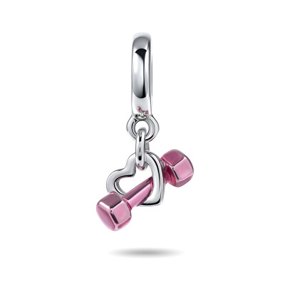 Pandora - Pandantiv elegant din argint Inimă cu halteră 799545C01