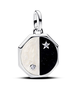 Pandora - Stylový stříbrný přívěsek Yin & Yang ME 793688C01