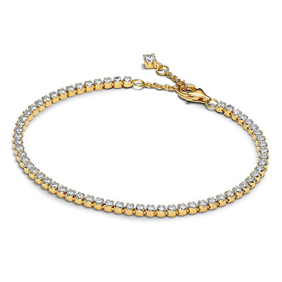 Pandora - Tenisový náramek s čirými zirkony Shine Timeless 563927C01