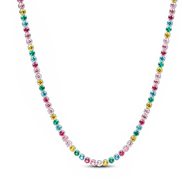 Pandora - Colier multicolor stil tenis Timeless 394648C01-40