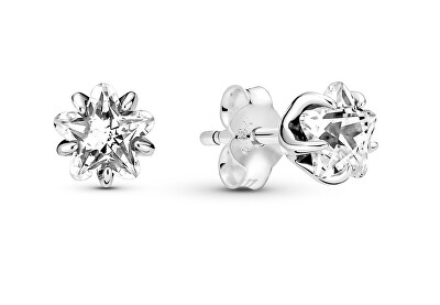 Pandora - Třpytivé stříbrné náušnice Nebeská hvězda 290023C01