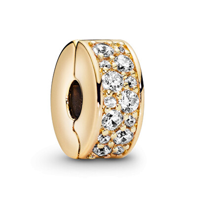 Pandora - Pozlacený třpytivý korálek Shine 768658C01