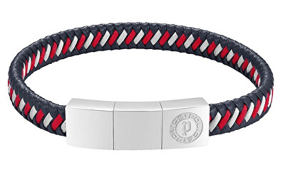 Police - Módní kožený náramek Twist PEAGB0034003