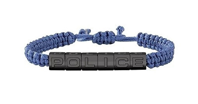 Police - Modrý textilní náramek Rackwick PJ26453BSUN02