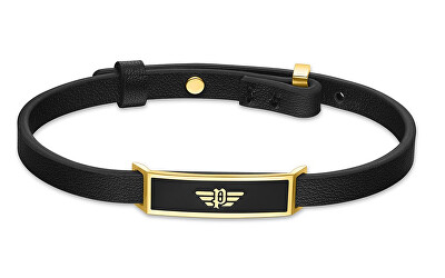 Police - Stylový kožený náramek Braid PEAGB0032103