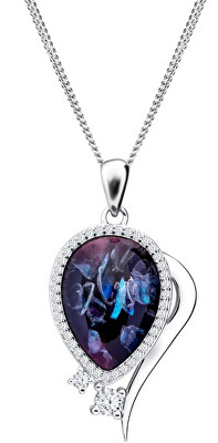 Preciosa - Elegantní náhrdelník Ines Matrix 6110 26 (řetízek, přívěsek)