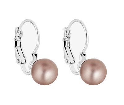 Preciosa - Elegantní perličkové náušnice Silky Pearl Candy 2271 02