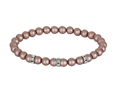 Preciosa - Elegantní perličkový náramek Silky Pearl Candy 2317 02