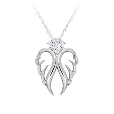 Preciosa - Něžný stříbrný náhrdelník Angelic Hope 5293 00