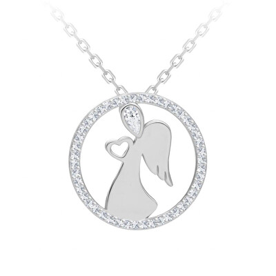 Preciosa - Něžný stříbrný náhrdelník Angelic Love 5295 00