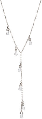 Preciosa - Ocelový náhrdelník s krystaly Crystal Rain 7265 00