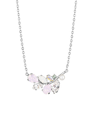 Preciosa - Okouzlující náhrdelník s křišťálem a syntetickými opály Candy Blossom 2361 70