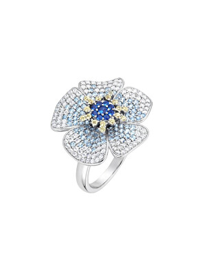 Preciosa - Stříbrný prsten Rozkvetlý květ Fiorella Bloom Pop 5472 70