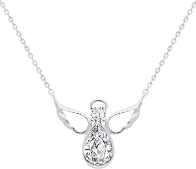Preciosa - Stříbrný náhrdelník Angelic Faith 5292 00 (řetízek, přívěsek)
