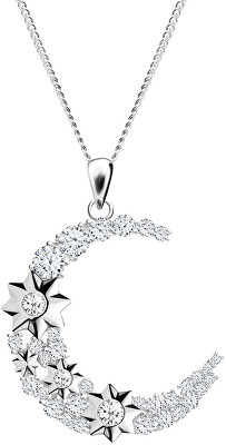 Preciosa - Stříbrný náhrdelník Měsíc Orion 5248 00 (řetízek, přívěsek)