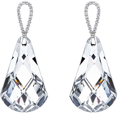 Preciosa - Výrazné stříbrné náušnice Cygnus 6114 00