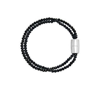 BREIL - Dvojitý korálkový náramek s krystaly Magnetica System TJ3687