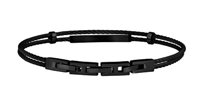 BREIL - Dvojitý ocelový náramek pro muže Loop TJ3441