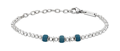 BREIL - Kuličkový náramek z oceli a řecké keramiky Mixology TJ3543