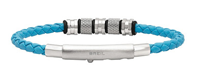 BREIL - Slušivý pánský kožený náramek Wanderlust TJ3373