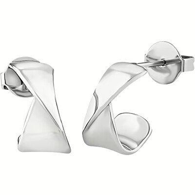 BREIL - Stylové náušnice z oceli Retwist TJ3467