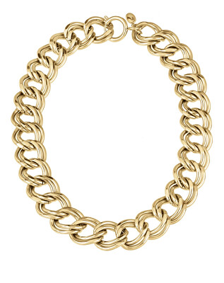 BREIL - Výrazný pozlacený náhrdelník Hyper TJ3043