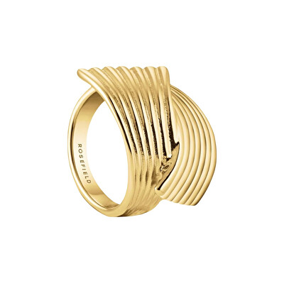 Rosefield - Designový pozlacený prsten pro ženy JRSK