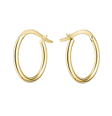 Rosefield - Elegantní kruhové náušnice z oceli Essentials JELHG-J583