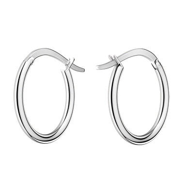 Rosefield - Elegantní kruhové náušnice z oceli Essentials JELHS-J584
