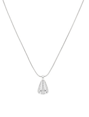 Rosefield - Elegantní ocelový náhrdelník s krystaly Pavé JNPSS-J1232